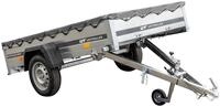Anh&auml;nger Kipper Garden Trailer 230 Kipp [230 cm x 125 cm] mit Flachplane und