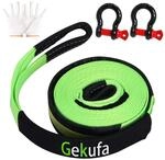 Gekufa Abschleppseil pkw 5M x 5cm, 10 Tonnen (22046 Lbs) | Abschleppseil Auto...
