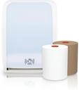Blanc HYGIENIC Cosmos Sensor-Handtuchspender Wei&szlig;, TAD + ECO | G&uuml;nstig &...