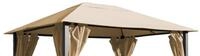 Ersatzdach f&uuml;r Pavillon Paris 3x4m Pavillondach Sand