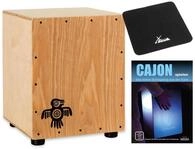 XDrum Junior Cajon Peruana Ash Set - 7 cm hoch, daher perfekt f&uuml;r Kinder...