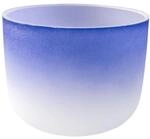 Fame Crystal Singing Bowl, 9 Zoll, Indigo Blau, A4 440 Hz, Meditative Sound,...