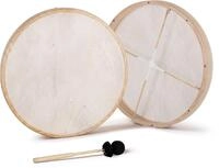 Classic Cantabile FD-20 Frame Drum, stimmbar, Naturfell, Esche, 20 Zoll | 51,5...