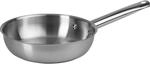 ONVAYA&reg; Edelstahlpfanne | Wok | Bratpfanne | ohne Beschichtung | Induktion &