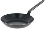 De Buyer Bratpfanne aus Karbonstahl, 24,1 cm, Blau