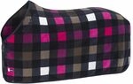 Eskadron Fleece Check Dynamic kariert | Farbe: navy-white-powdertaupe-lipstick ,