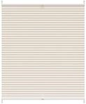 vidaXL Plissee Faltrollo Rollo Plisseerollo 100x150cm Creme