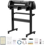 VEVOR Vinylschneidemaschine mit 72 cm max. Zufuhrbreite & Doppelklingen &