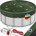 tillvex&reg; Premium Poolabdeckung rund &oslash; 560cm f&uuml;r &Oslash; 460-500cm mit Montageset 