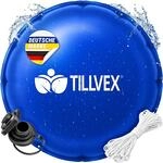tillvex&reg; Poolkissen Winter XXL &Oslash; 4 m Rund mit 12m Seil & Reparaturkit |...