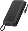 Belkin UltraCharge 20000mAh Power Bank, USB-C-Kabel und Anzeige &ndash; Schwarz | 20K