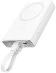 Powerbank JR-PBM01 magnetisch 10000 mAh 20 W mit St&auml;nder + Kabel Kompatibel mit