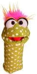 Living Puppets Quasselwurm Brabbelchen, 24 cm | F&uuml;r freie Gespr&auml;che und