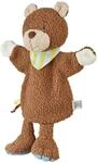 Sterntaler Handpuppe B&auml;r Bob aus weichem Flausch, Kinder- und Babyspielzeug mit