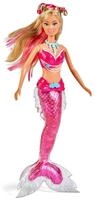 Simba Steffi Love Squishy Mermaid &ndash; Meerjungfrau-Puppe mit weich-gef&uuml;llter