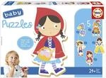 Educa - Baby Puzzle M&auml;rchen | 5in1 Babypuzzleset 3/4/5 Teile | M&auml;rchen