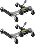 Wiltec PKW Rangierhilfe 2X Wagenheber hydraulisch, 2 St&uuml;ck Rangierwagenheber...
