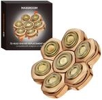 MAXGROOM PRO Gold Replacement Blades Shaver Head, 2025 New Update with...