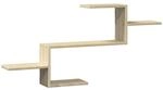 vidaXL Wandregal Sonoma-Eiche 104x15x49 cm Holzwerkstoff