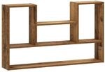 vidaXL Wandregal Altholz 100 x 17 x 60 cm Holzwerkstoff | Dieses Wandregal ist...