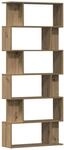 vidaXL B&uuml;cherregal Artisan-Eiche 80x24x192 cm Holzwerkstoff