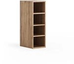Vicco Aufbewahrungsregal RULA, Goldkraft Eiche 25 x 81.6 cm