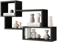 Mirjan24 Regal Trio 005, Wandregal Dekoregal, 87x54x18 cm, Wandboard,...