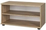 Vicco Wohnzimmerschrank Berno, Sonoma, 70.8 x 38.9 cm | mit 2 F&auml;chern, zur