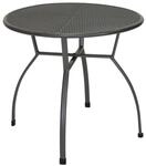 greemotion Gartentisch Toulouse rund, &Oslash; ca. 80 cm, pflegeleichter Tisch aus