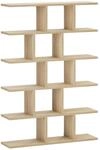 vidaXL Wandregal Sonoma-Eiche 70 x 17 x 101 cm Holzwerkstoff | Aus...