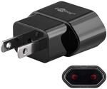 Goobay 45344 Netzadapter - Eurobuchse (Typ C, CEE 7/16)