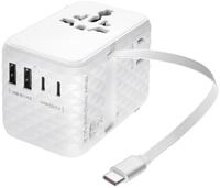 TROIKA Reiseadapter weltweit Worldwide Pull 35 EU/USA/AUS/CHN/UK + USA/JP inkl....