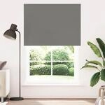 vidaXL Verdunkelungsrollo Grau 160x230cm Stoffbreite 156,6cm Polyester