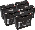 Akkusatz 60V 23Ah Statt 20Ah F&uuml;r Nova Motors 5X 12V 23Ah AGM Akku - Langlebig -