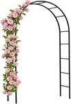 GARDEBRUK&reg; Rosenbogen | 240x140x37cm, Metall, Wetterfest, Stabil, Garten,