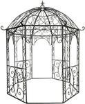 CLP Rosenpavillon aus Eisen Leila, Gartenpavillon im Jugendstil nostalgisch,