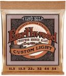 Ernie Ball Earthwood Custom Light Phosphor Bronze Saiten f&uuml;r Akustikgitarre -