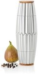 AdHoc MagTwo Magnetische Pfeffer- & Salzm&uuml;hle, Doppelm&uuml;hle 2-in-1 Silber | Als