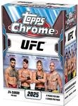 2025 Topps Chrom UFC &ndash; werksseitig versiegelt &ndash; Vorteilsbox