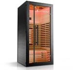 ARTSAUNA&reg; Infrarotkabine Trondheim90 Schwarz - mit Dual-Technologie |...