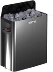 Harvia The Wall SW90 black 9,0 kW Saunaofen Elektroofen mit integrierter...