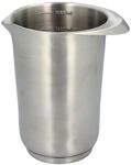 R&uuml;hr- und Servierbecher &ndash; Birkmann &ndash; silber, 1,5 L, Edelstahl, mit Griff,