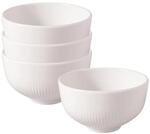 Villeroy & Boch Afina Sch&uuml;ssel f&uuml;r Snacks 4er Set, Dips und So&szlig;en, Schale mit
