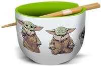 Star Wars: The Mandalorian Ramen Bowl with Chopsticks Grogu