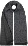 Stetson Jacquard Stamps Baumwollschal Gemusterter Italienischer Chic...