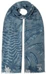 Stetson Botanicals Sommerschal Damenschal 100% Wolle Blumenmuster Damen...