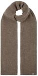 LIERYS Uni Merino Strickschal Damen Herren Blau 100% Merinowolle Made in Germany