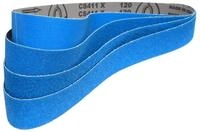 Klingspor CS 411 X Schleifband | 50 x 1000 mm | 4-teiliges Premium-Set | Je ein...