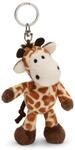 NICI Schl&uuml;sselanh&auml;nger Giraffe 10cm - braun - Treuer-Begleiter f&uuml;r Rucksack oder
