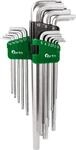 Fortis Winkelschraubendr.-Stz.18tlg.Hex+TX lang
